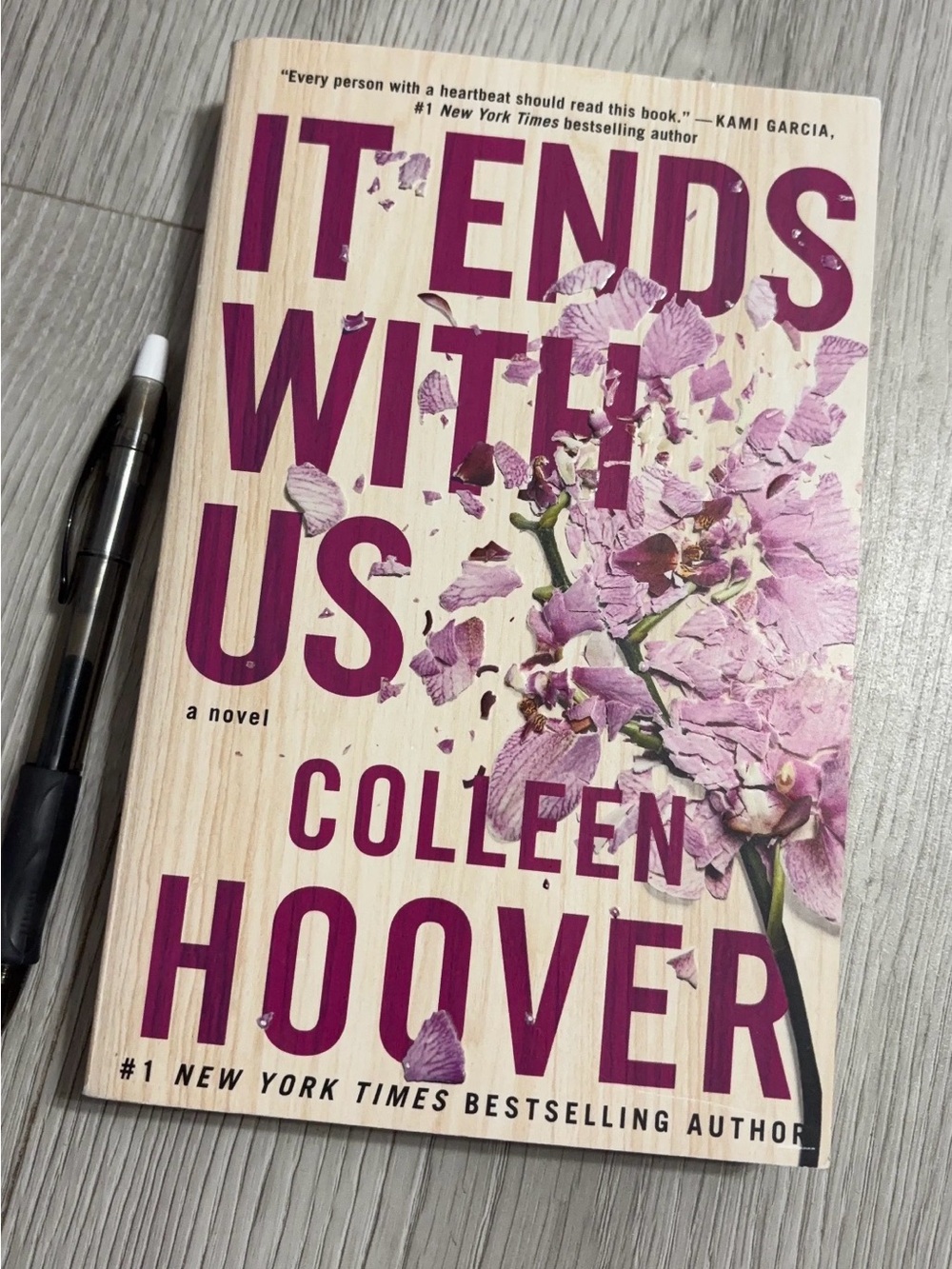 It Ends With Us Book — Pink Cover